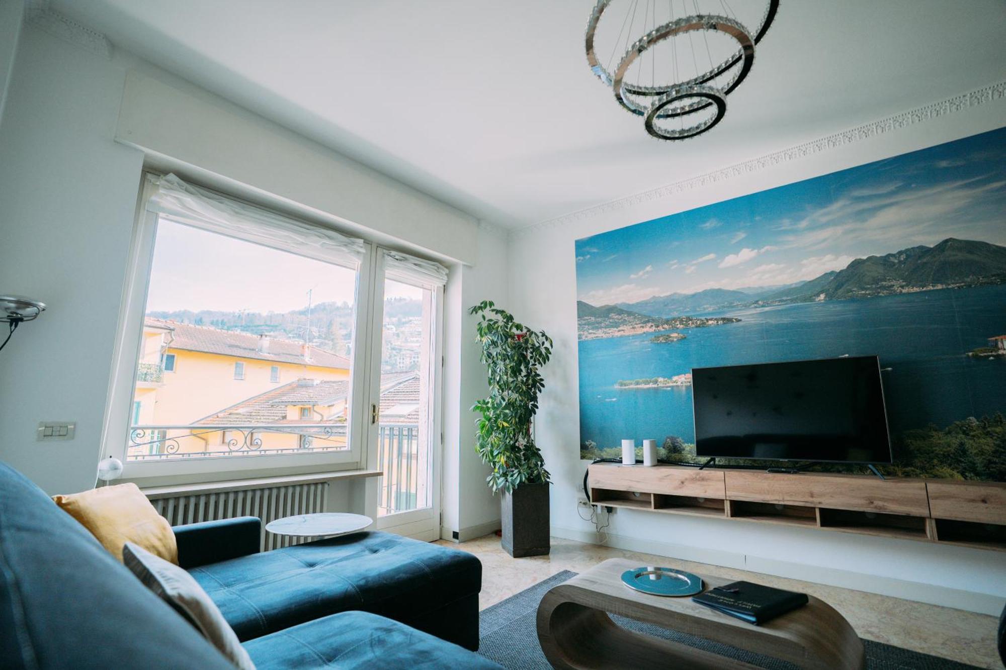 Family Apartment Vista Lago Stresa Eksteriør bilde