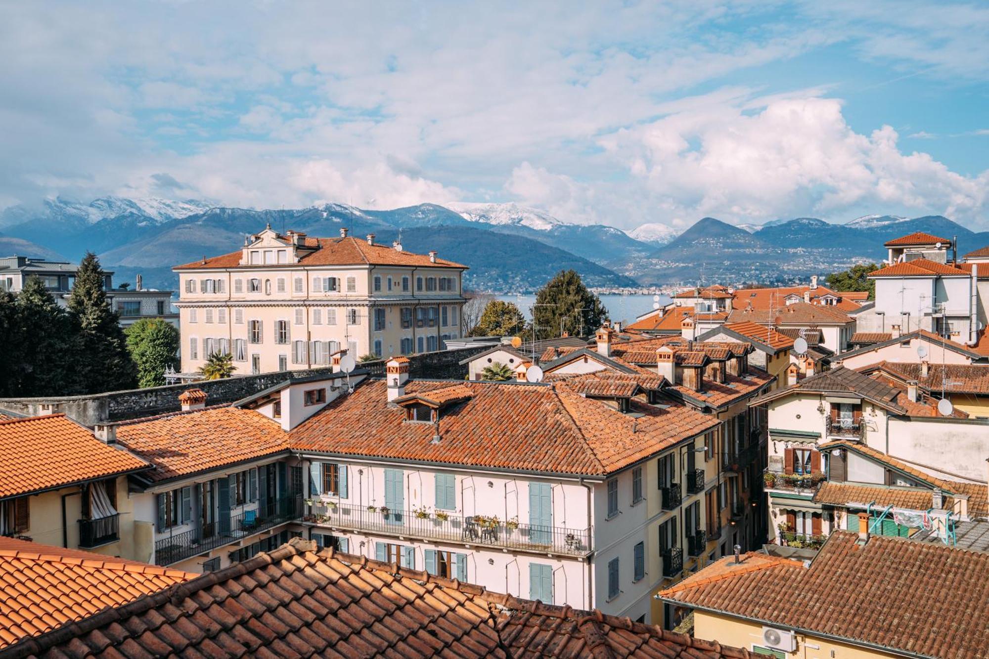 Family Apartment Vista Lago Stresa Eksteriør bilde